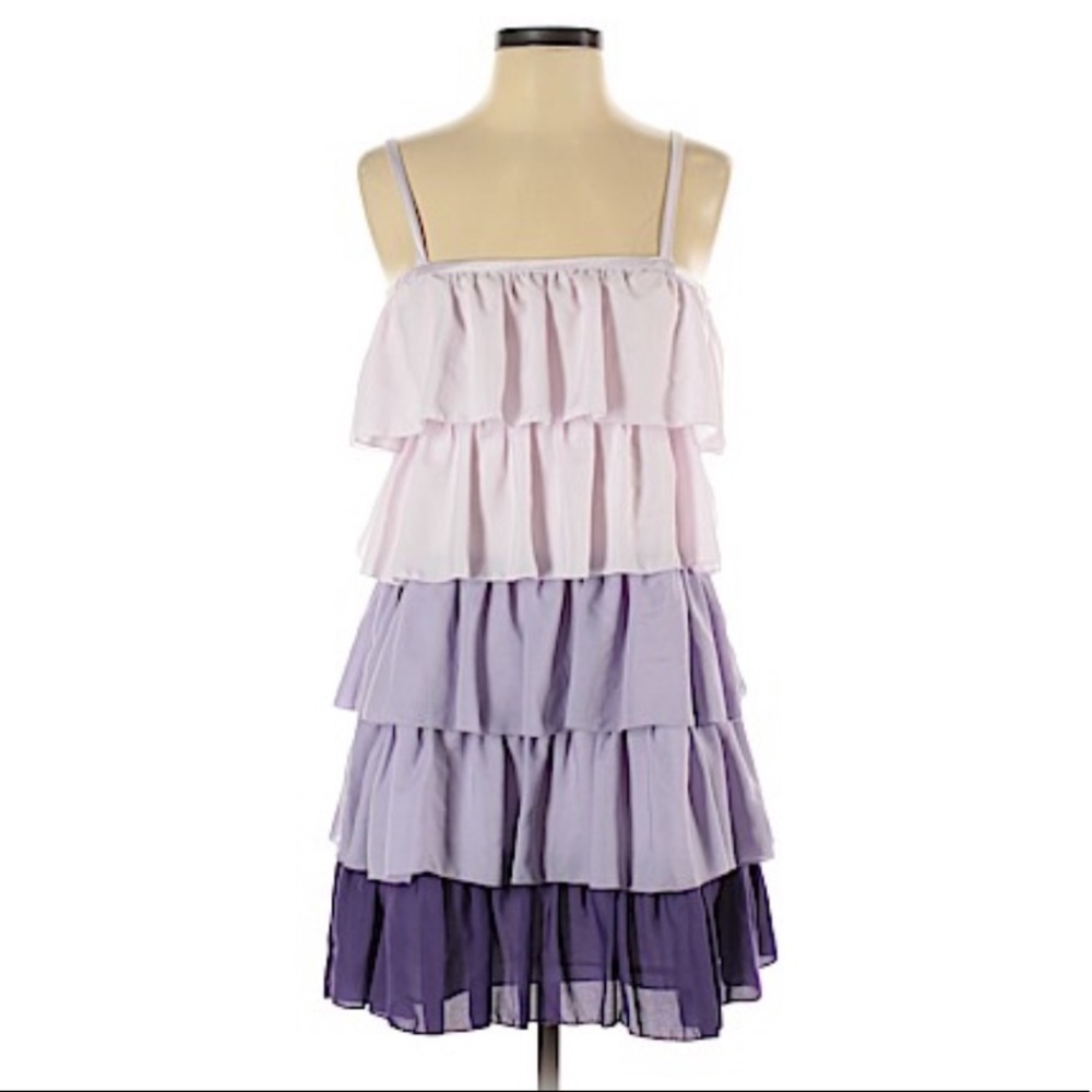 Erin Fetherston for Target tiered purple dress